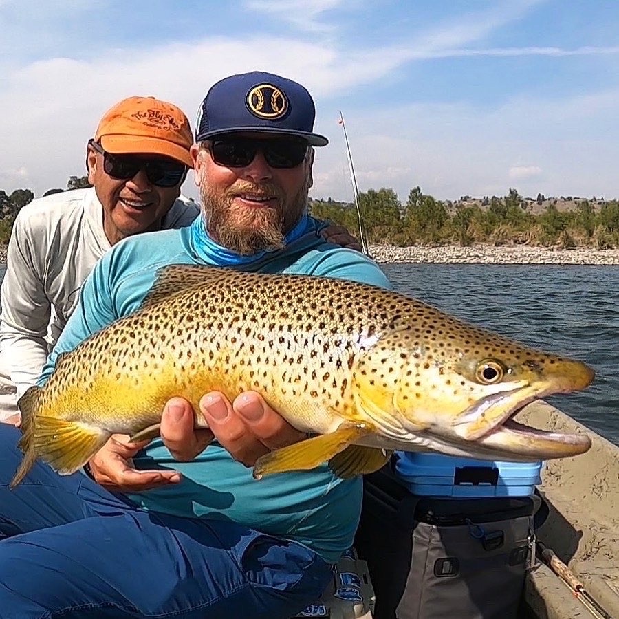 Trophy catch at the lodge